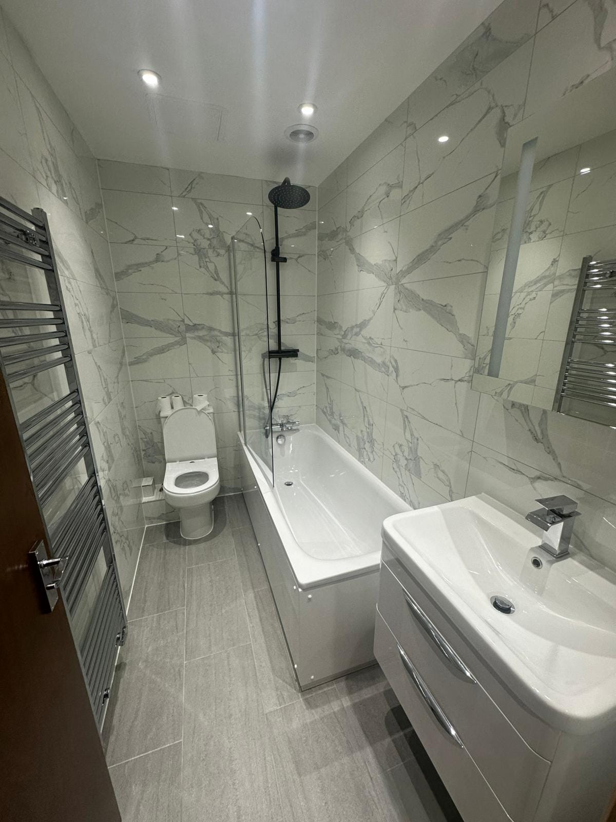 Residential construction project by A&B London Construction