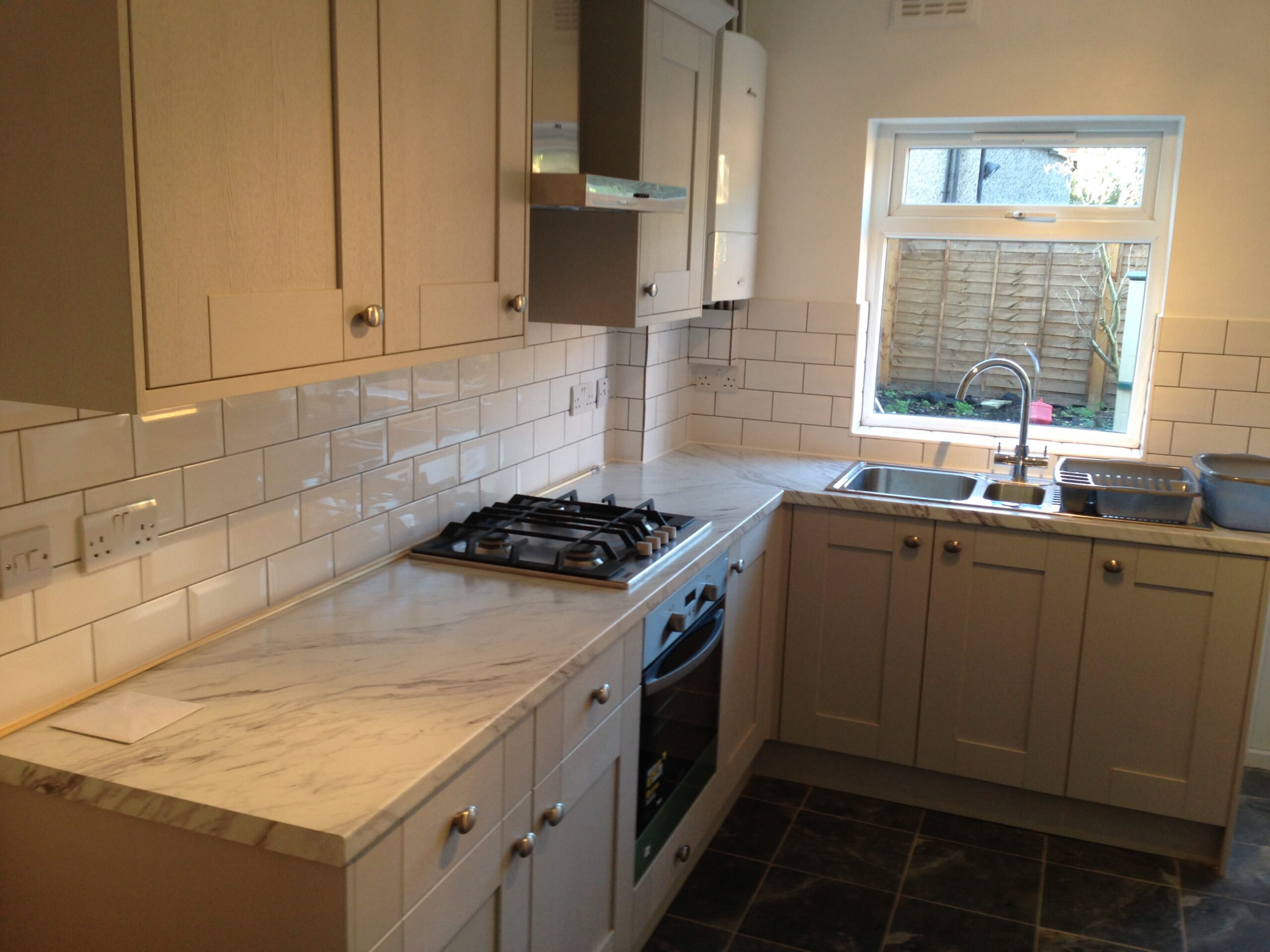 Completed kitchen installation project in London