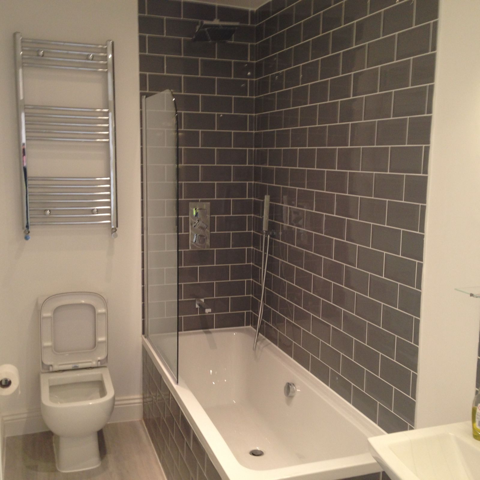 Bathroom installation by A&B London Construction