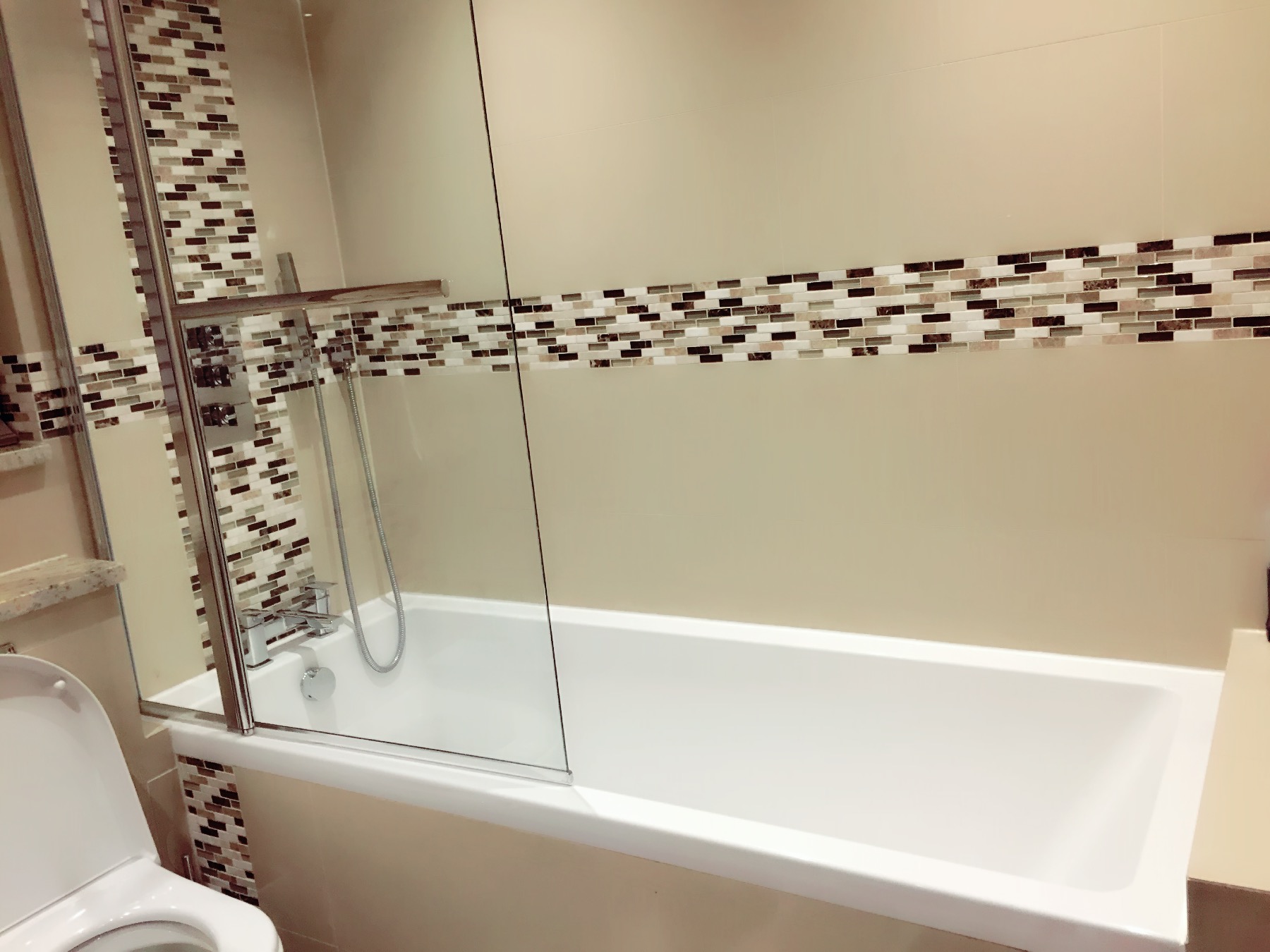 Residential bathroom fitting project in North London
